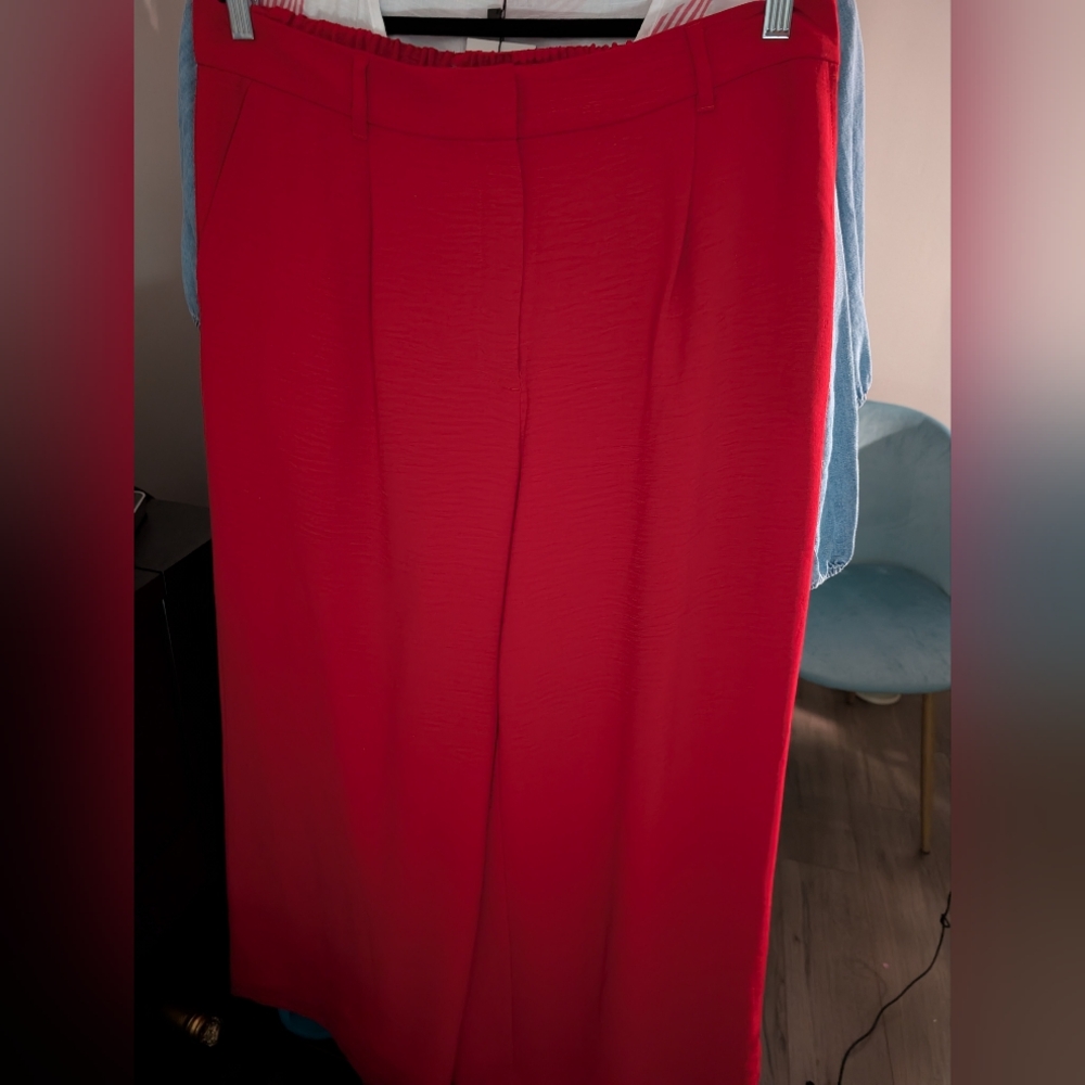 Reitmans Bold Red Petite Pants